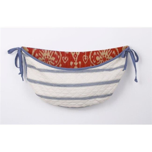 Sidekick Toybag, blue and cream stripe