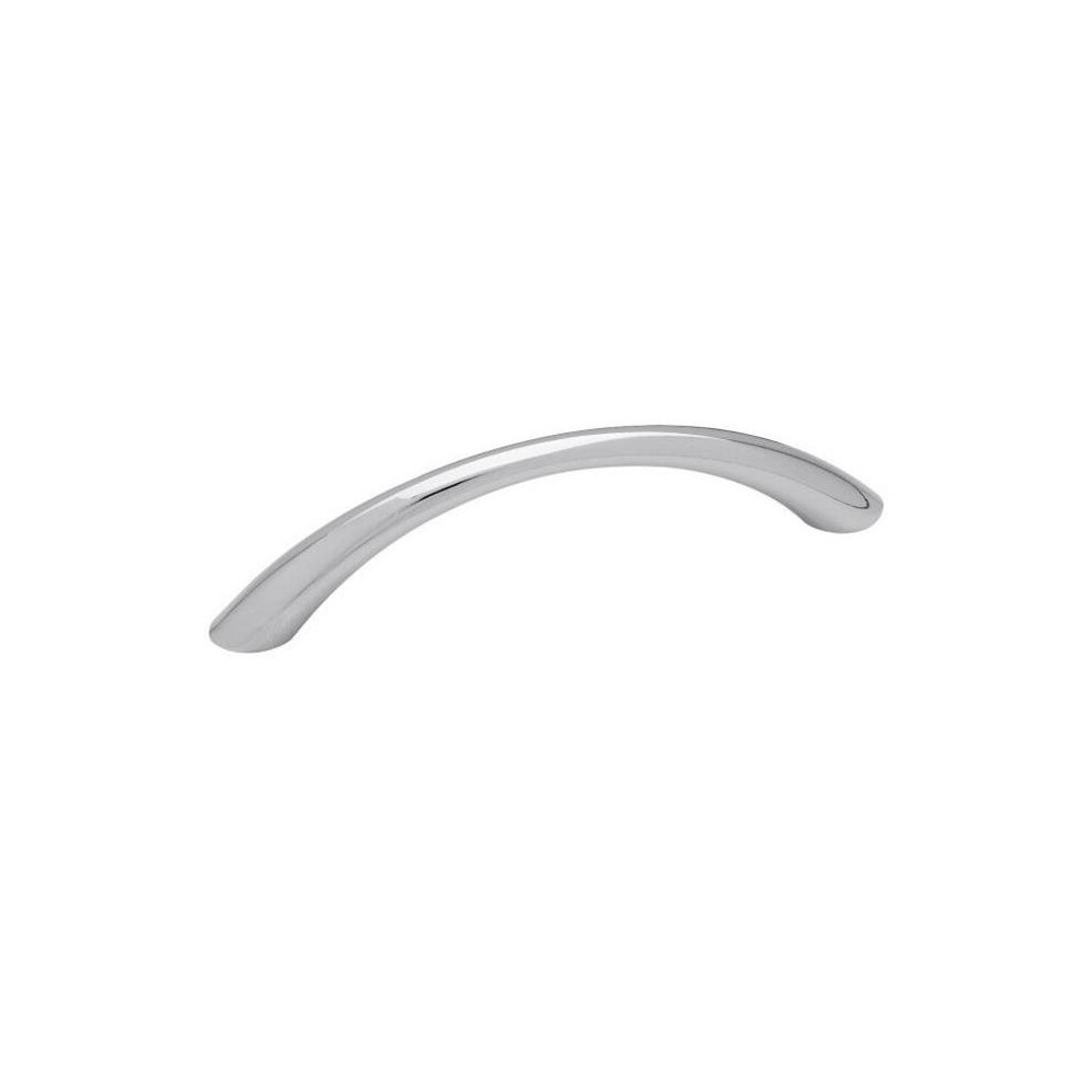 128 Mm Tapered Bow Pull - Polished Chrome 753153323129