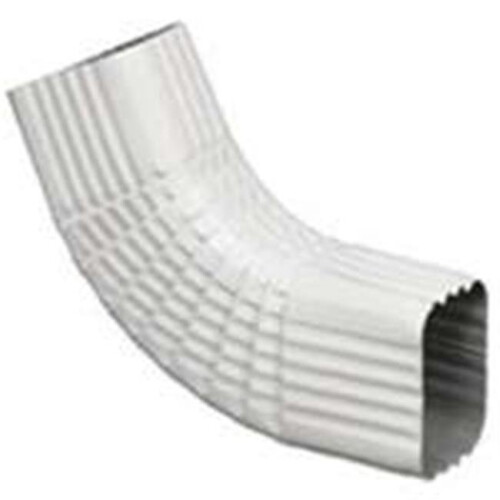 27065 Aluminum Gutter Elbow - White