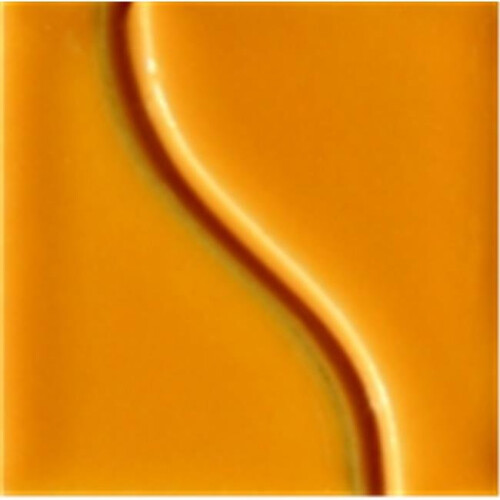True Flow Lead-Free Non-Toxic Gloss Glaze - Orange Squash