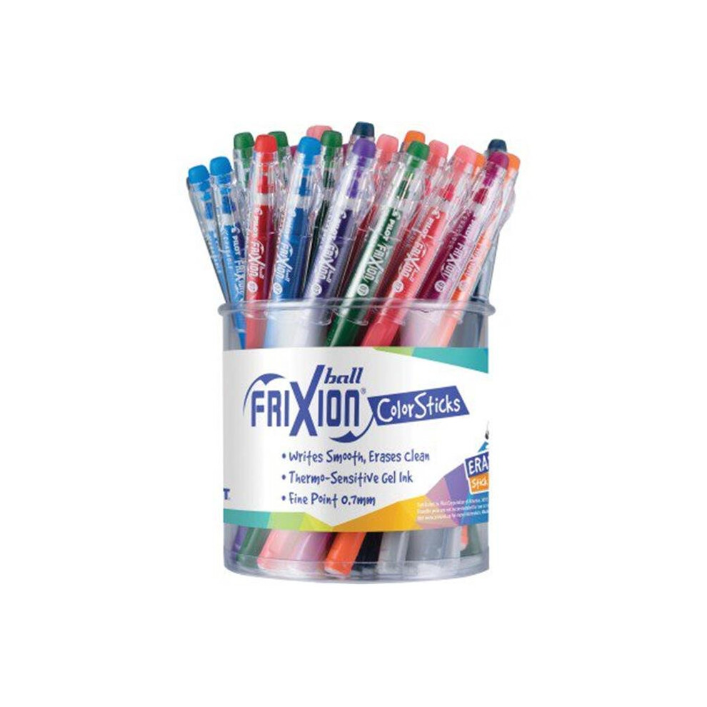 Pilot Pil57087 Frixion Colorstix Ballpoint Pen, Assorted Color