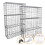 MonsterShop Gabion Baskets Garden Mesh Outdoor Cages Wire Stone / 100 x 50 x 30cm / 6 Pack 5