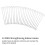 MonsterShop Gabion Baskets Garden Mesh Outdoor Cages Wire Stone / 100 x 50 x 30cm / 6 Pack 12