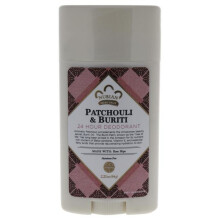 Nubian Heritage U-BB-2803 Patchouli & Buriti 24 Hour Deodorant Stick for Unisex - 2.25 oz
