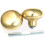 1130 2 Pack Brass Knob Set & Spindle 1