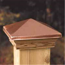 72223 4 x 4 Copper Postcap Treated