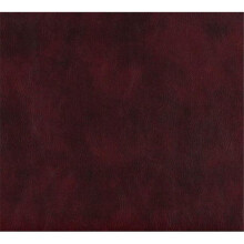 54 in. Wide Burgundy, Smooth Small Leather Grain Upholstery Grade Recycled Leather