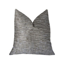 Montage Luxury Double Sided Throw Pillow, Beige - Standard