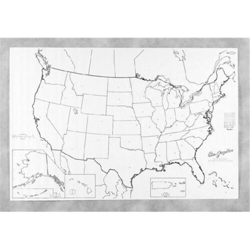 GIANT U.S. MAP