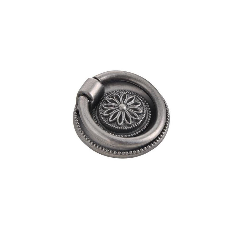 Medici 1.62 In. Pewter Ring Cabinet Pull 723902409930