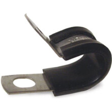 PPC-1538UVB 0.38 in. Plastic Clamp - 15 Pack, Black