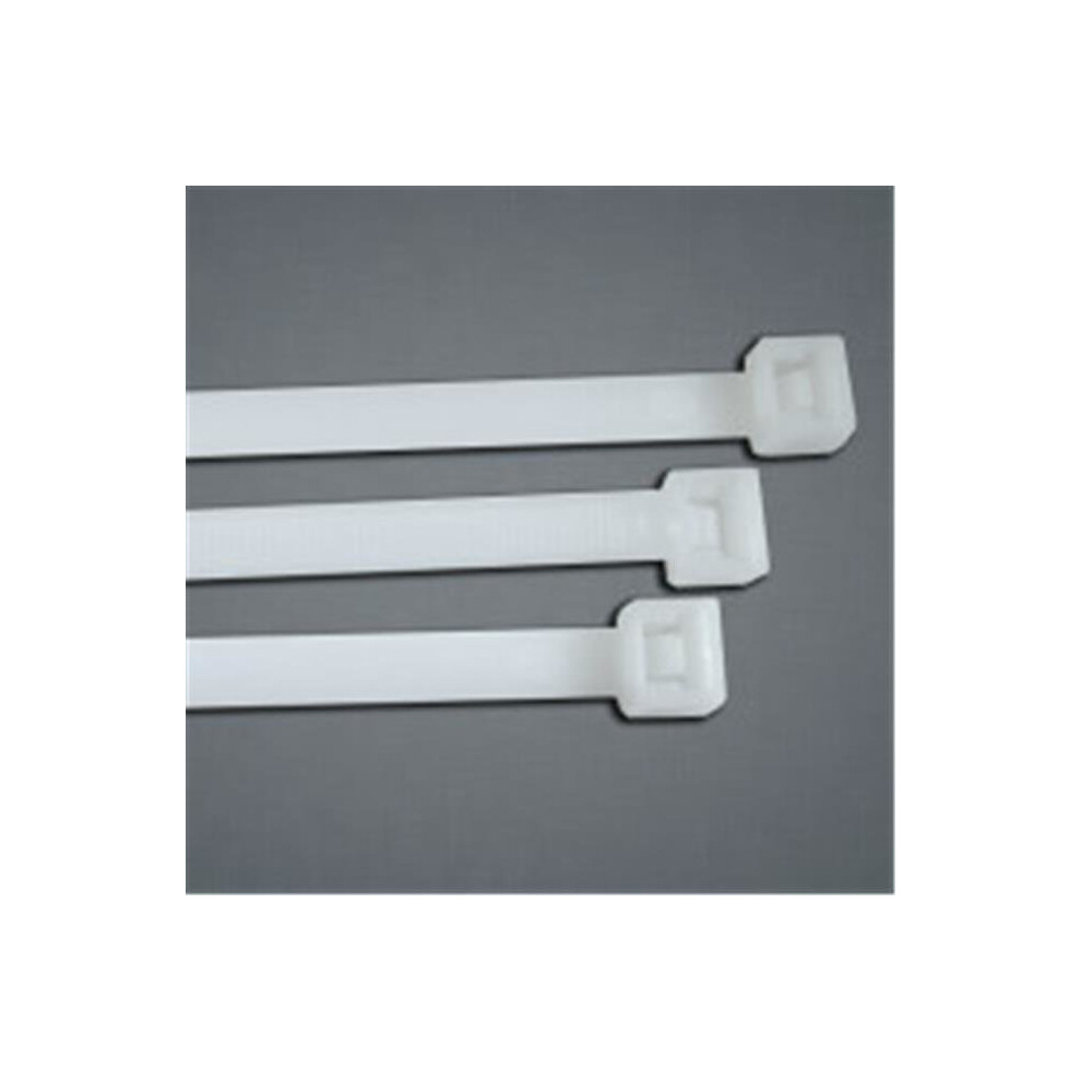 4.1 In. Cable Tie, 18 Lbs Tensile Strength - Natural 747216317514