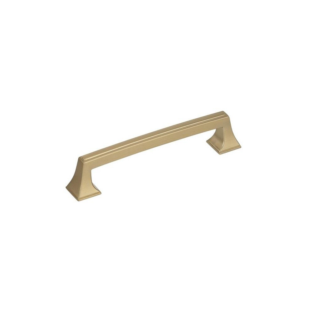 128 Mm Mulholland Cabinet Pull - Golden Champagne 723902683835