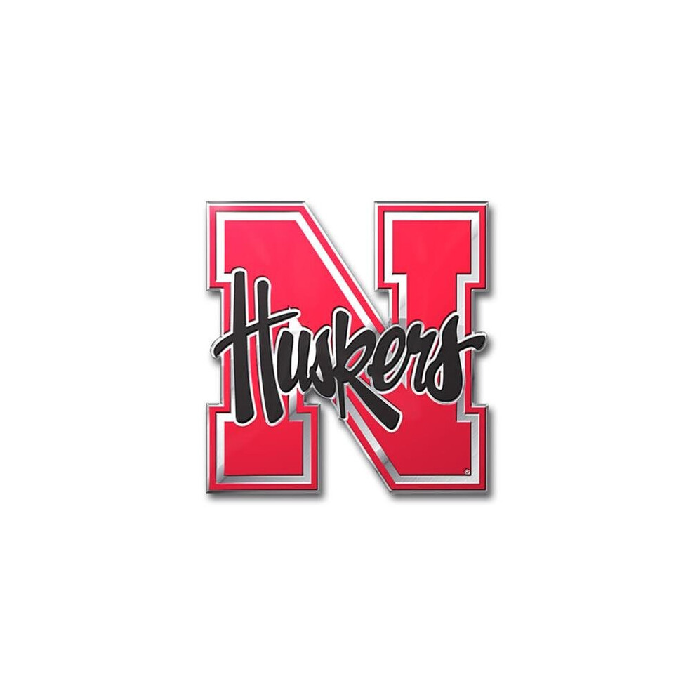 Nebraska Cornhuskers Auto Emblem - Color Light 654204109894