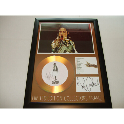 michael jackson  gold disc