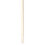 6 in. Tapered Wood Broom Handle 1