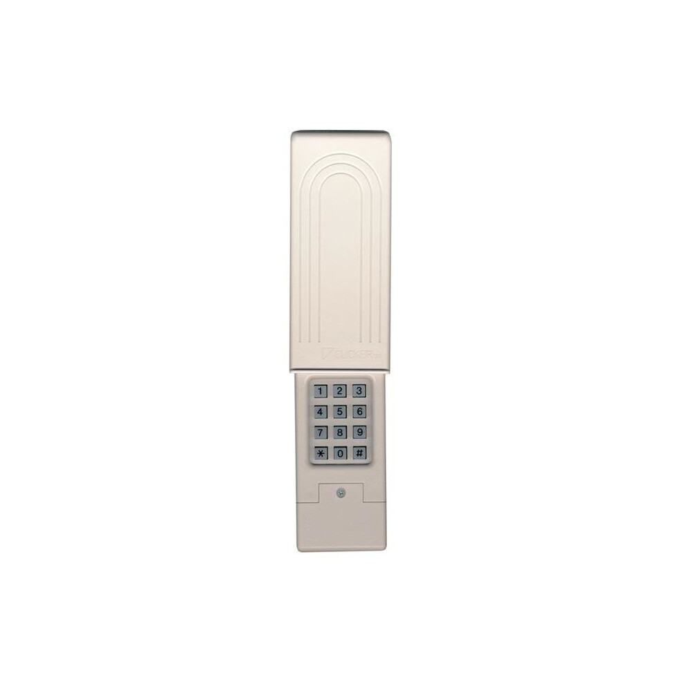 Wireless Keyless Door Entry Keypad - White 657248022327