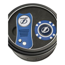 Team Golf 637556155535 Tampa Bay Lightning Tin Set - Switchfix, Golf Chip