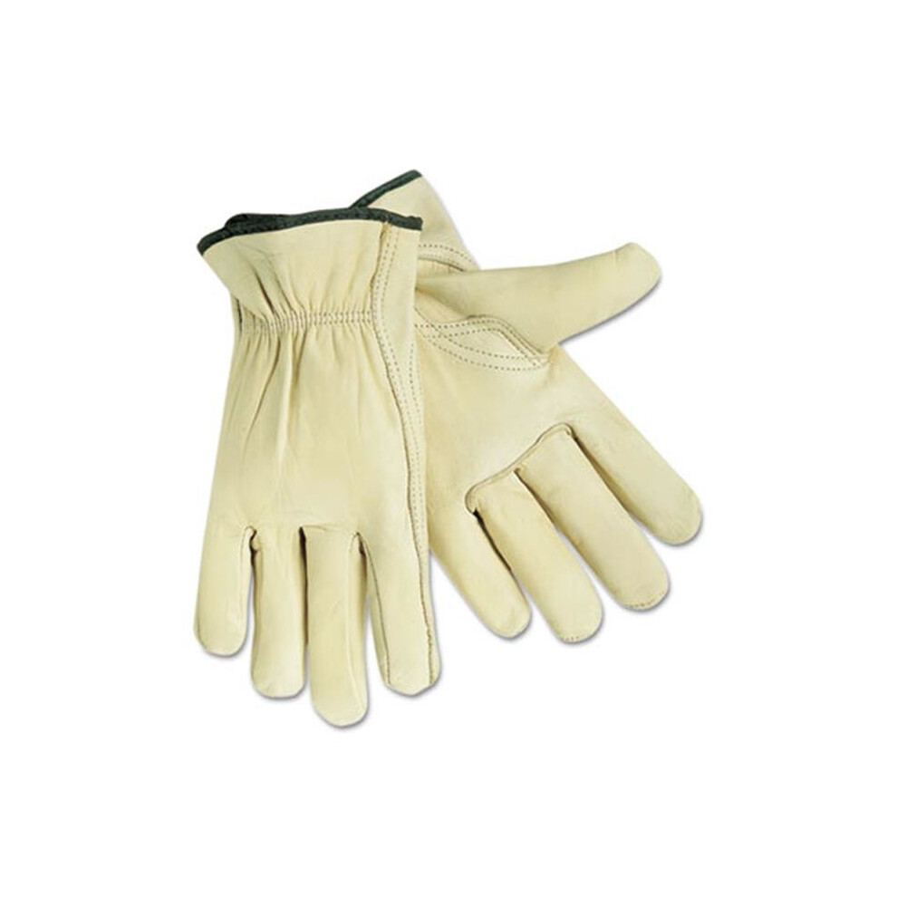 Full Leather Cow Grain Gloves Double Extra Large 652513148047
