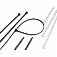 Heavy-Duty Cable Ties With Dblelock, 120 Lb Tensile Strength, 8 in. Uv Black,100-Bag