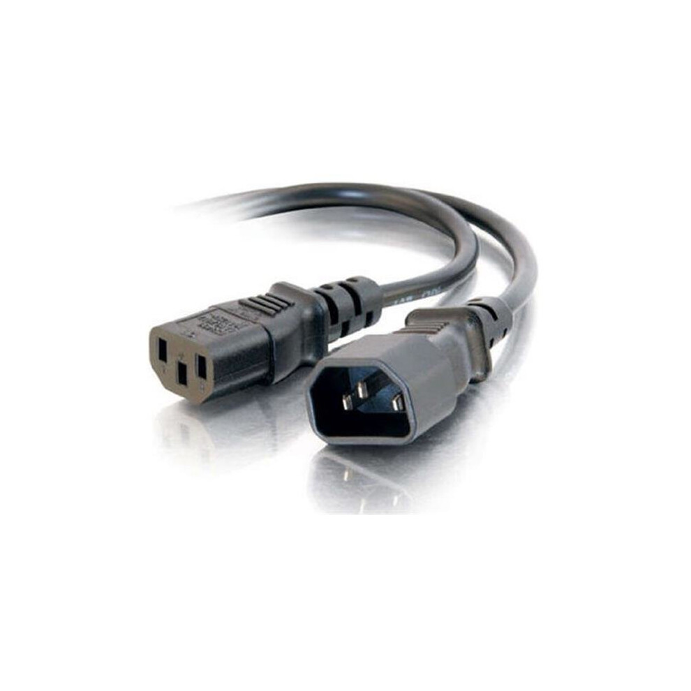 Cables To Go 2Ft Power Extension Cord C13-C14 16Awg 723902059562