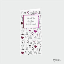 Rite Lite E2075 Bat Mitzvah Wallet Card - Laugh, Dance & Feel Very Proud
