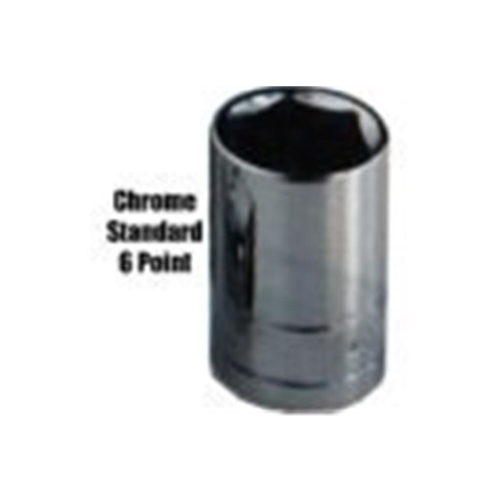 Keen Socket 25Mm 0.5 Inch Drive Standard 6 Point