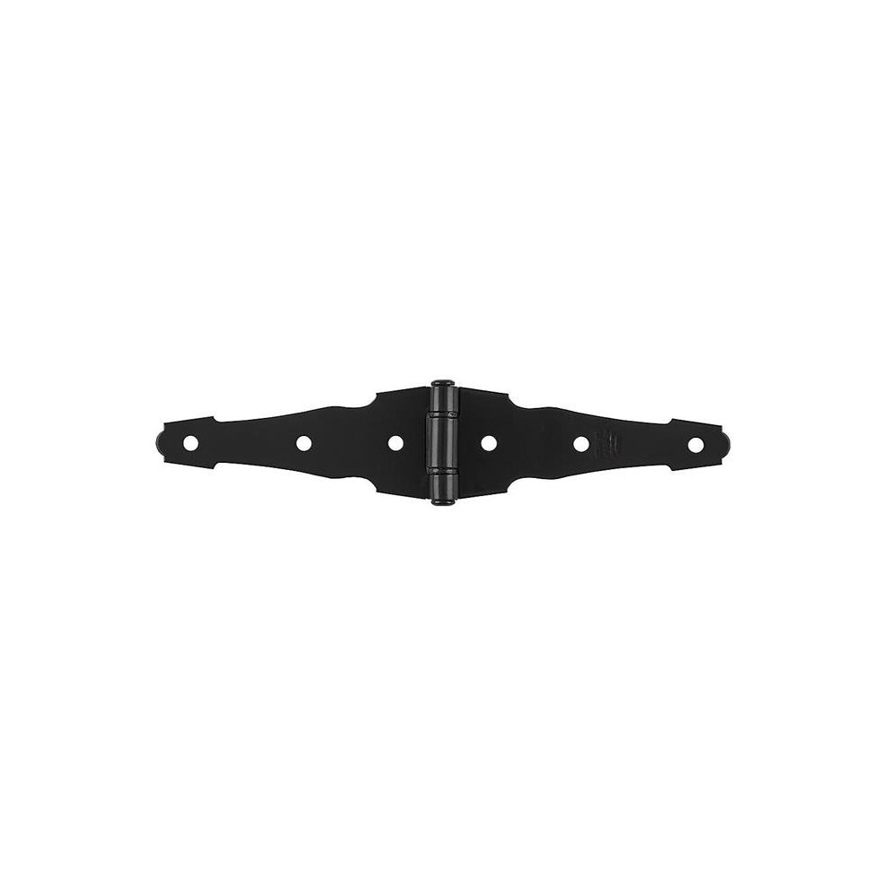 4 X 1.2 In. Black Ornamental Strap Hinge 723902752333