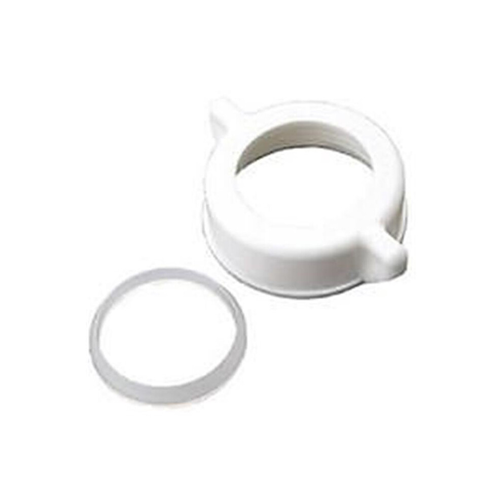 Master Plumber White Plastic Nut & Washer 723902249352