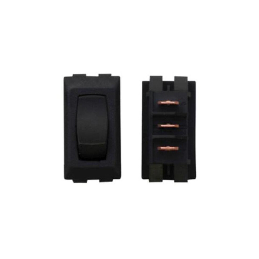 D127uc 12V On, Off & On Standard Switch - Black 661541707751