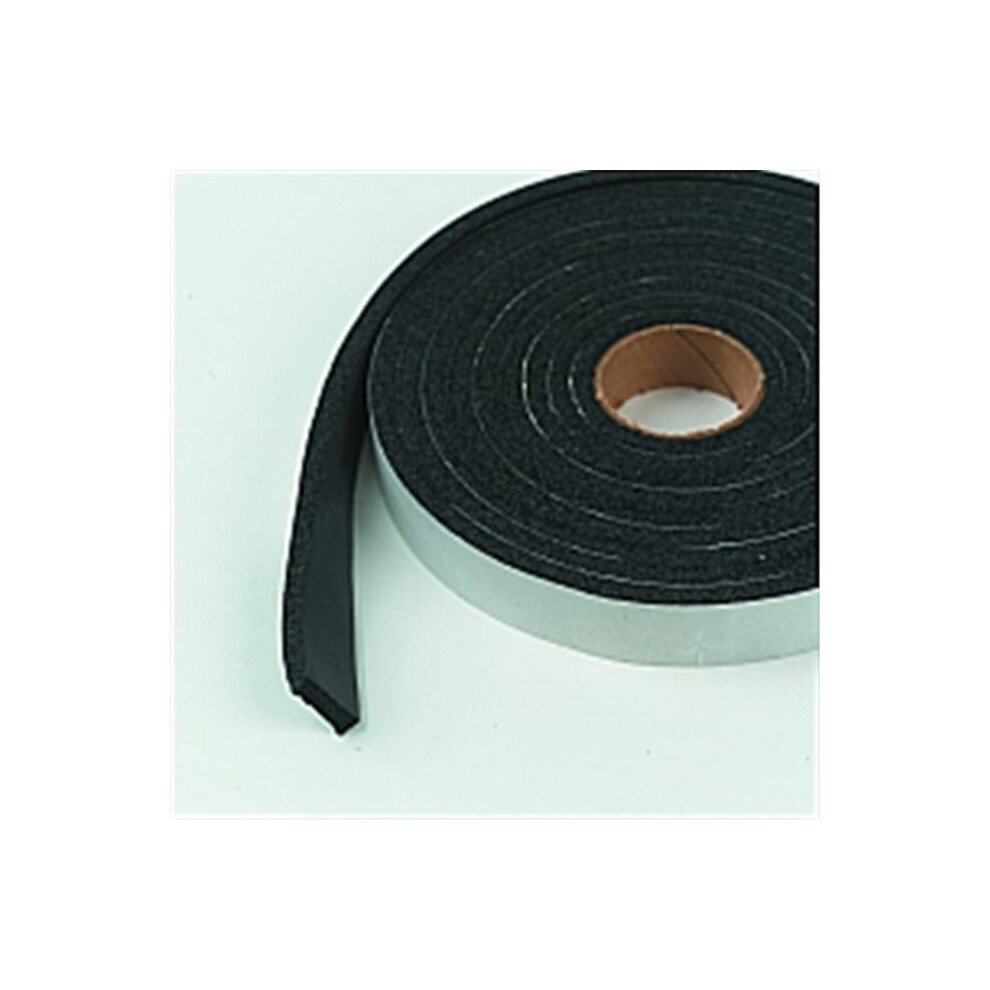 6593 0.25 X 0.75 In. X 10 Ft. Black Marine & Automotive Weatherstrip Closed Cell Tape 661541795543