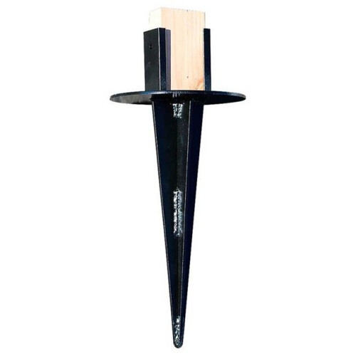 QualArc GS 10 in. Optional Steel Ground Spike - Black