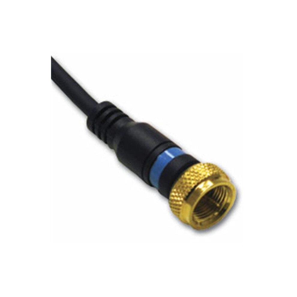 Photos - Cable (video, audio, USB) 1.5Ft Velocity Mini-Coax F-Type Cable FA715696