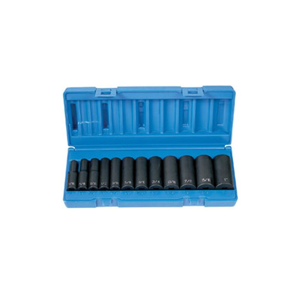 1213D 0.38 In. Dr, 6Pt, Sae Deep Impact Set, 12Pc 661541870578