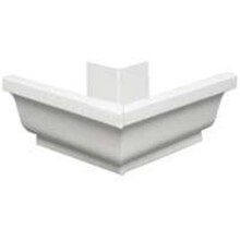 27202 Aluminum Gutter Outside Mitre White - 5 In.