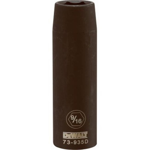 STANLEY Stanley Consumer Tools 228341 0.5 x 0.56 in. Drive Deep Impact Socket