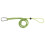 Squids 3100 Tool Lanyard Lime Standard 1