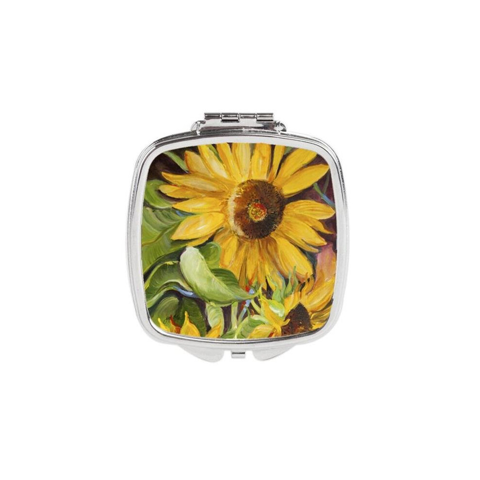 Awesome Apparel Sunflowers Compact Mirror