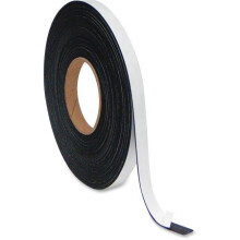 Bi-silque S.A BVCFM2021 1 in. x 50 ft. Magnetic Adhesive Roll, Black
