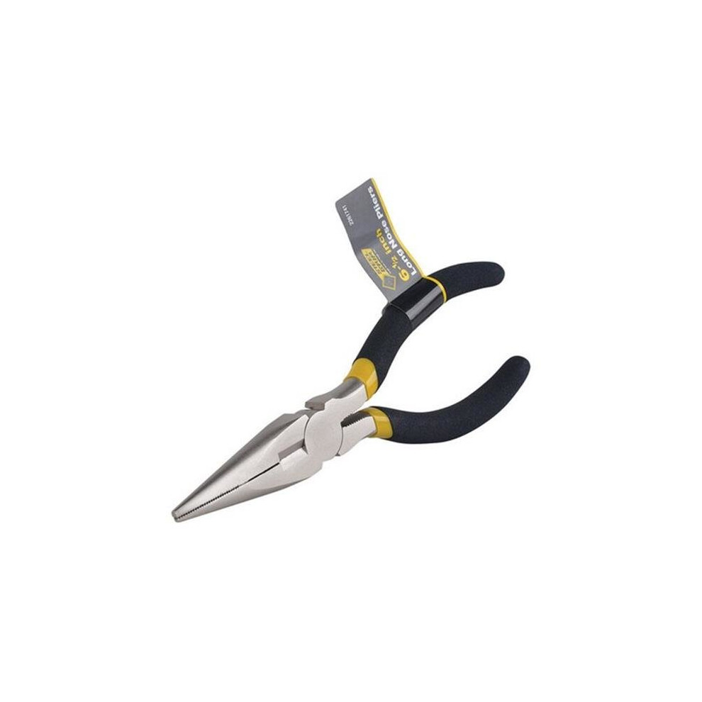 6.5 In. Drop Forged Carbon Steel Long Nose Plier 727272059634
