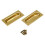 40-3PPK2 2 Pack 1.38 in. Brass Door Pull 1