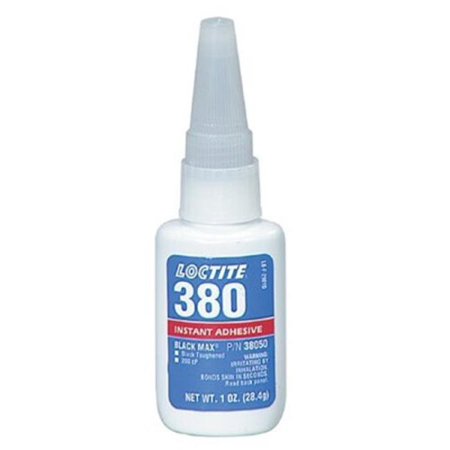 1-Oz Black Max 380Toughenedins. Adhesive