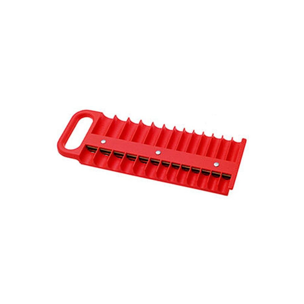 40120 0.25 Inch 26 Piece Socket Holder - Red 723902636411