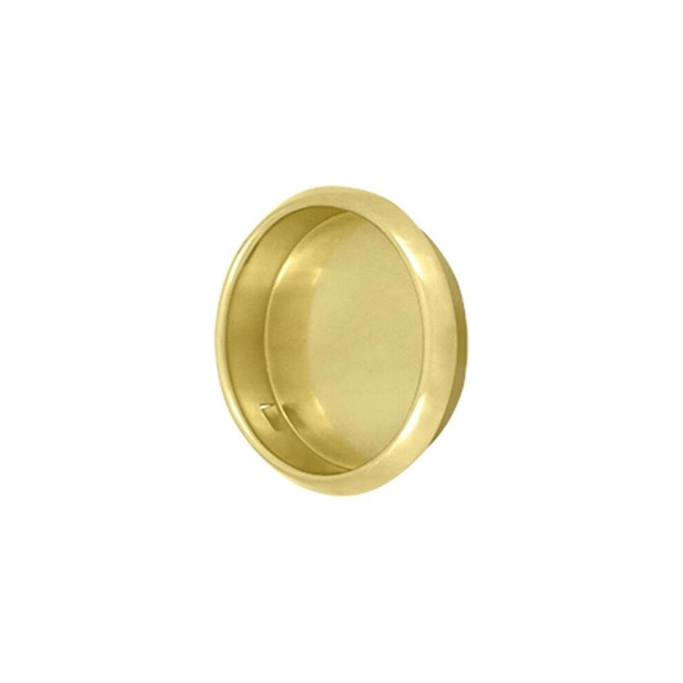 2.12 In. Diameter Round Flush Pull, Bright 723902226261