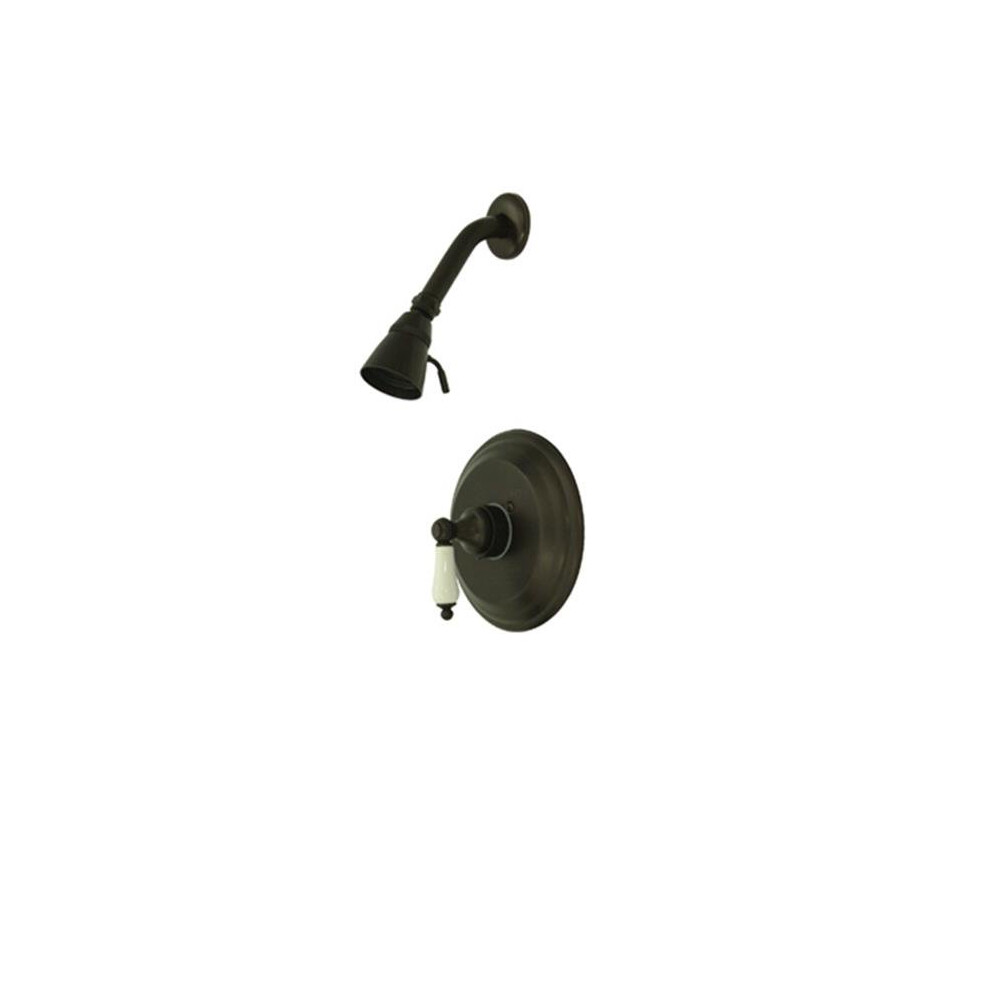 Pressure Balanced Shower Faucet With Solid Brass Shower Head - Oil Rubbed Bronze Finish 661541540464