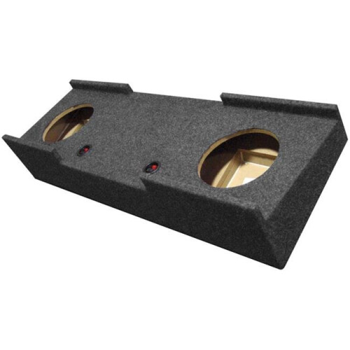 Dual 10 in. GMC Crew Cab 07-13 Empty Woofer Box