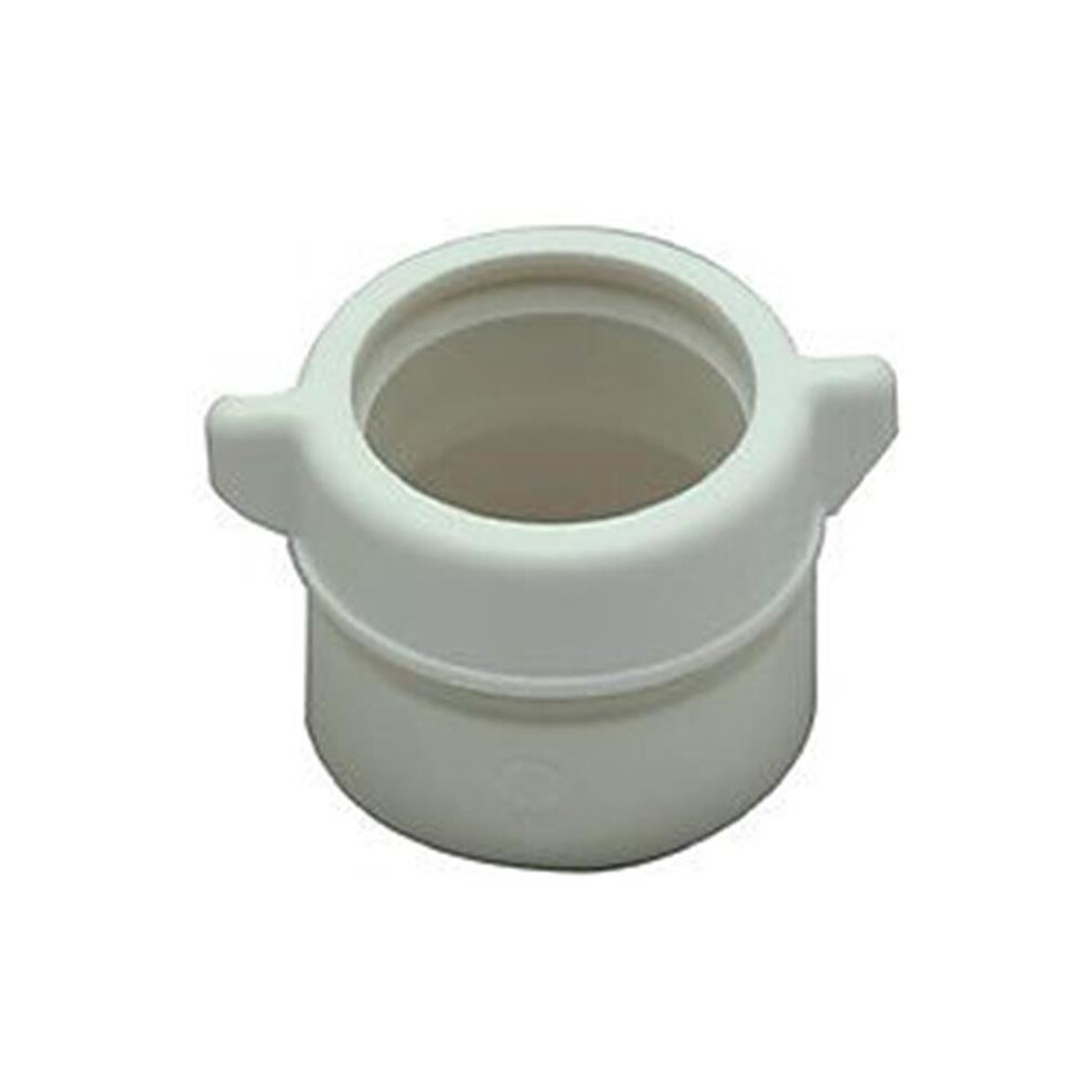 Master Plumber White Plastic Pipe Adapter 723902374535