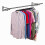 Direct Online Houseware 4ft Black Wall-Mounted Clothes Rail | Clothes Hanging Rail 2
