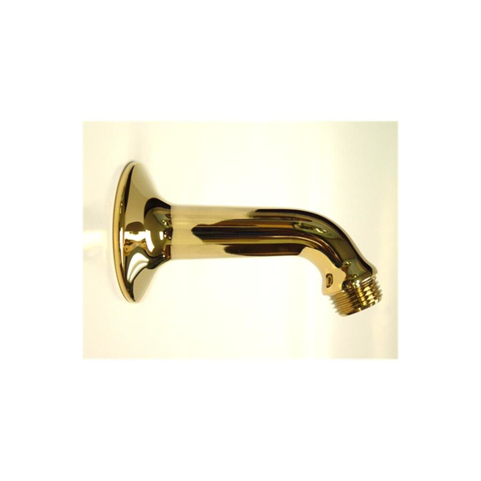 Classic Forge Shower Arm - Polished Brass Finish 661541540143