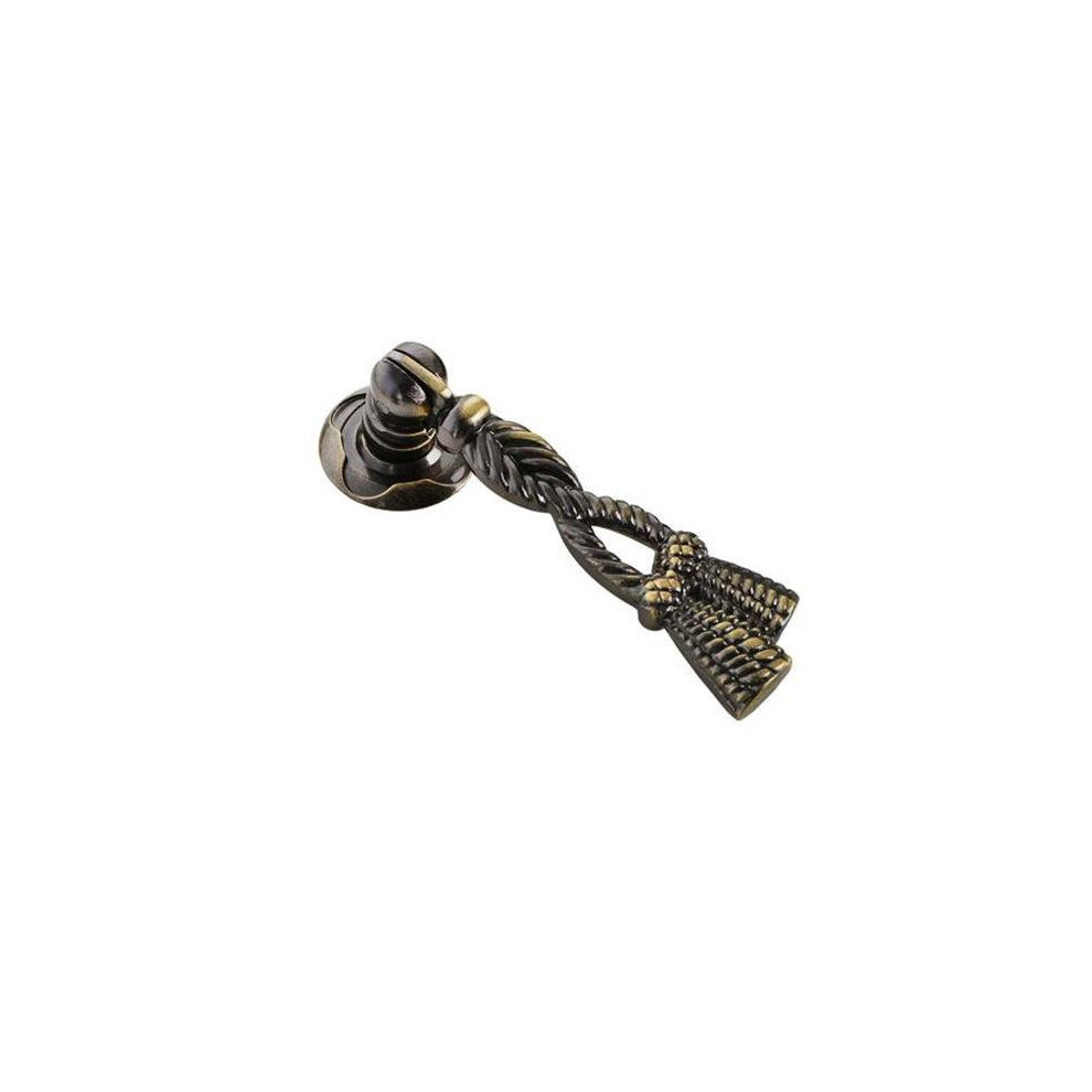 Utopia Alley Draper Antique Brass Cabinet Pull 2.7″ 815011028413